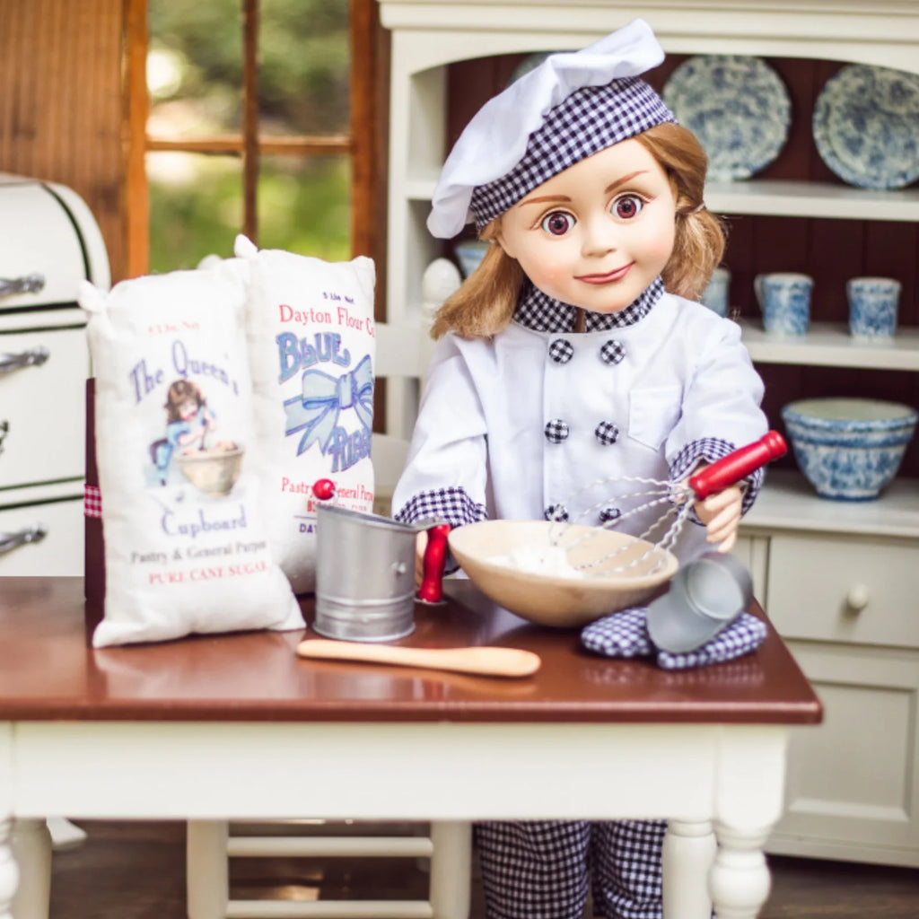 7 Piece Doll Baking Accessories Set O936480