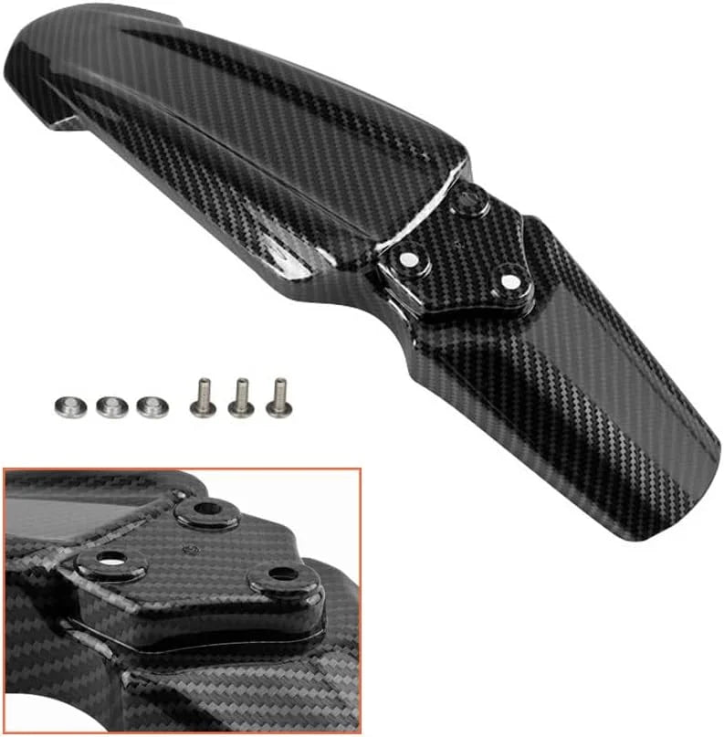 Imitation Carbon Fiber Front Fender Motorcycle Mudguards Protector L747