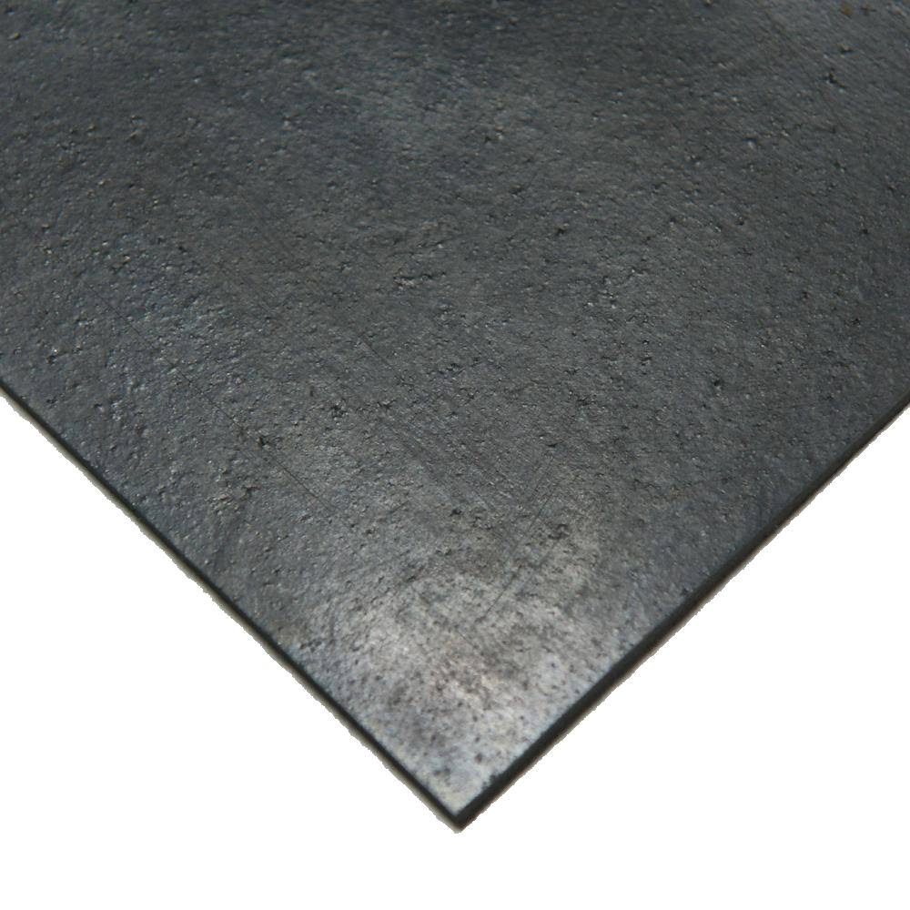 Black Nitrile Sheet 1/8 x 22 x 3 ft W x 18 ft L L61895