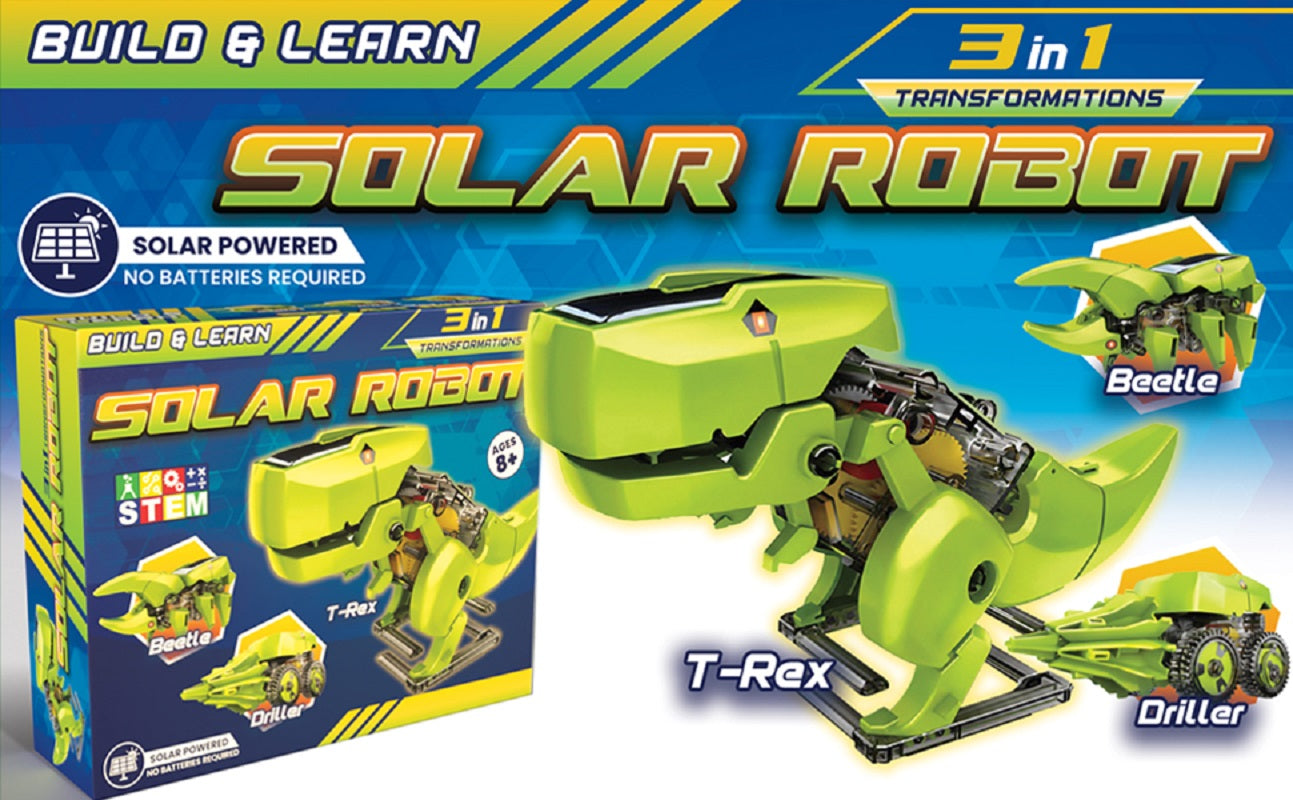 Solar Robot Kit 3-in-1 Science Experiment Kit X345