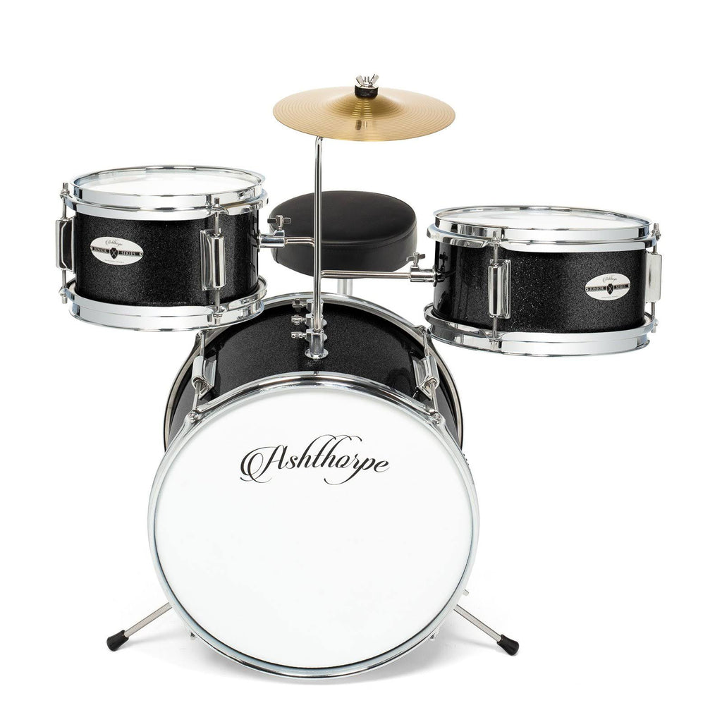 3-Piece Junior Drum Set with Bass, Throne, Cymbal, Pedal X8611