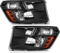 Chrome Housing Clear Reflector Clear Lens Headlight Assembly K16364