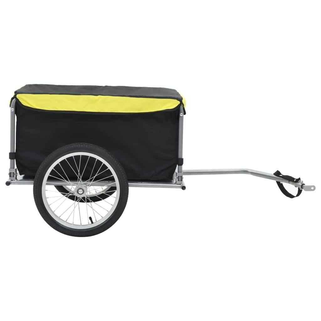 Bike Cargo Trailer Black and Yellow 65 kg Y270