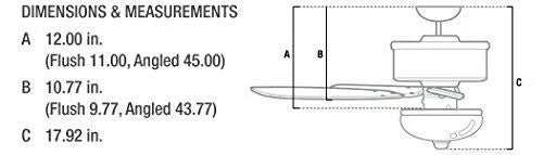 42-Inch New Bronze Ceiling Fan Kit Y752