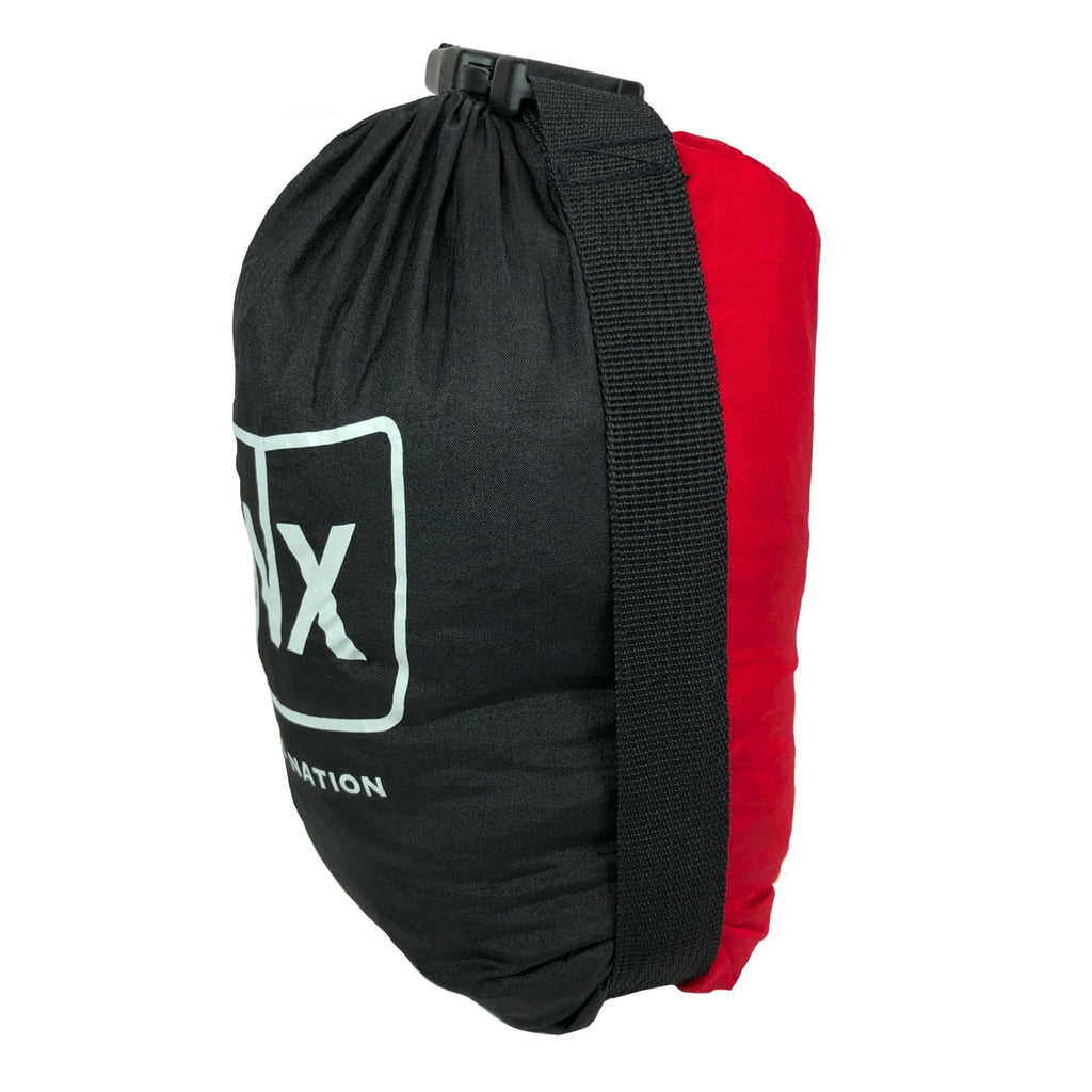 Red Portable Double Hammock Lightweight Parachute Nylon C929999