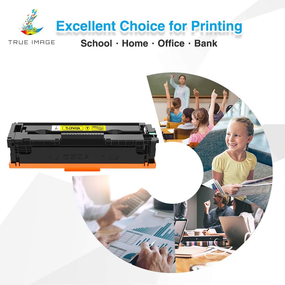 Compatible Toner Cartridge 4-Pack (Black Cyan Yellow Magenta) X198