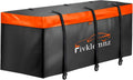 20 Cubic Feet Waterproof Hitch Cargo Carrier with 6 Reinforced Straps L996341