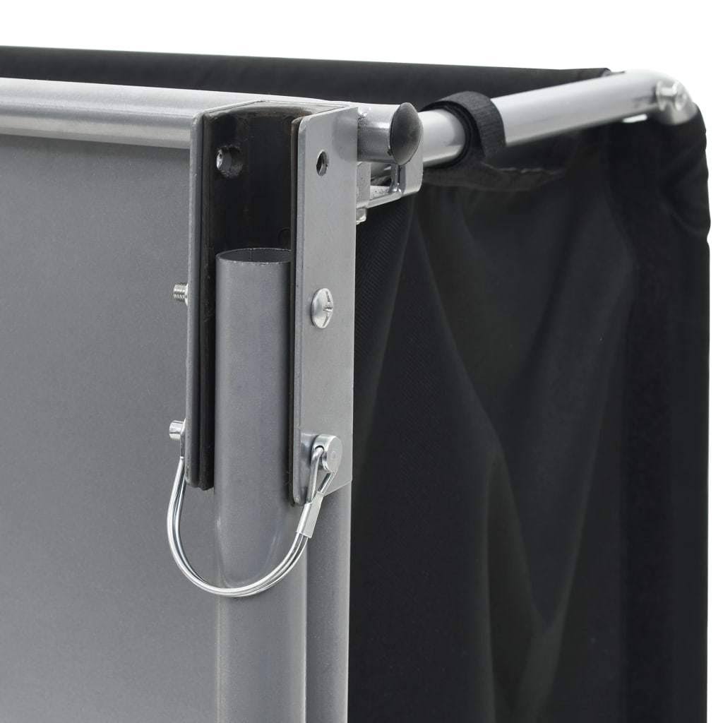 Bike Cargo Trailer Black and Yellow 65 kg Y270