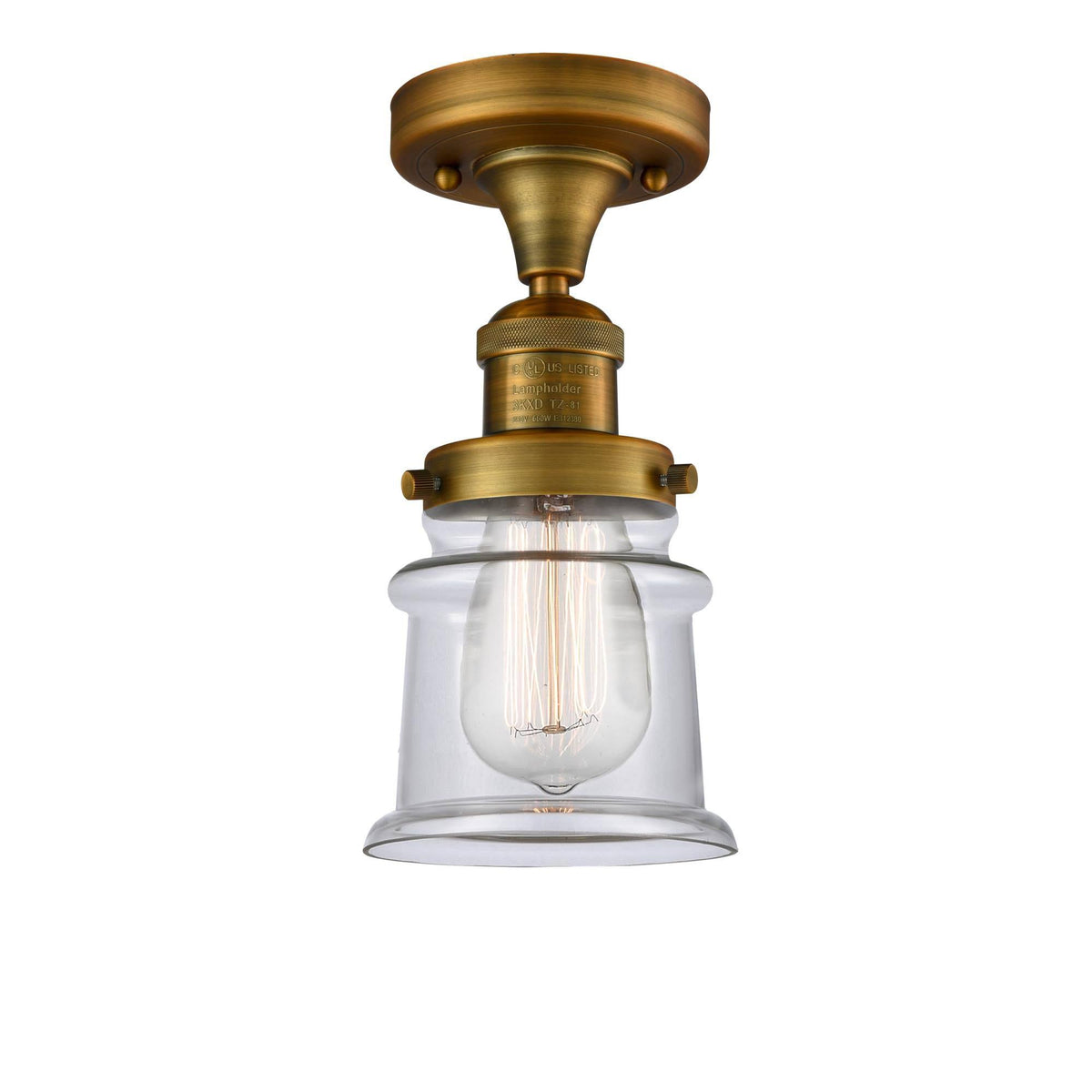 1 Light Semi-Flush Mount W2378