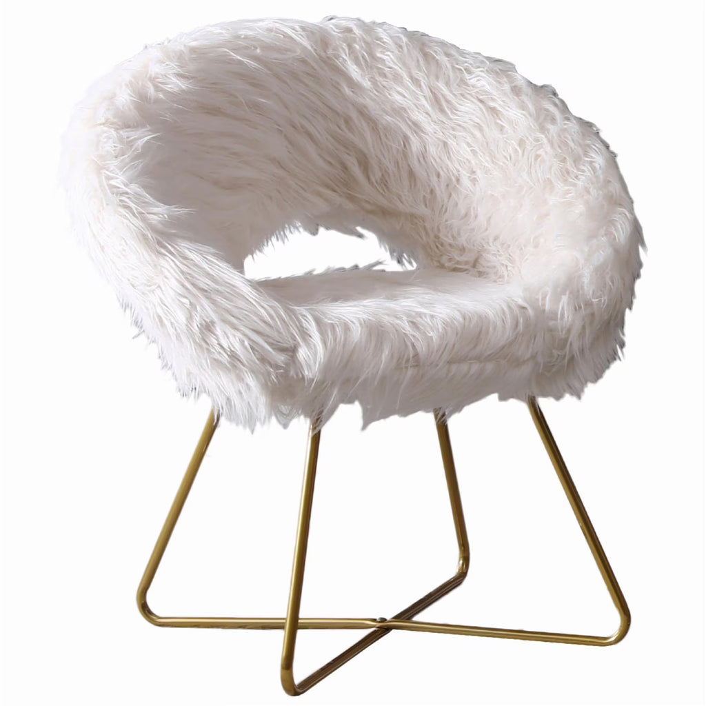 Off-White Bucket Chair F29704