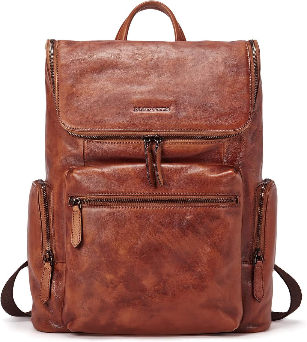 Leather Laptop Backpack R750716