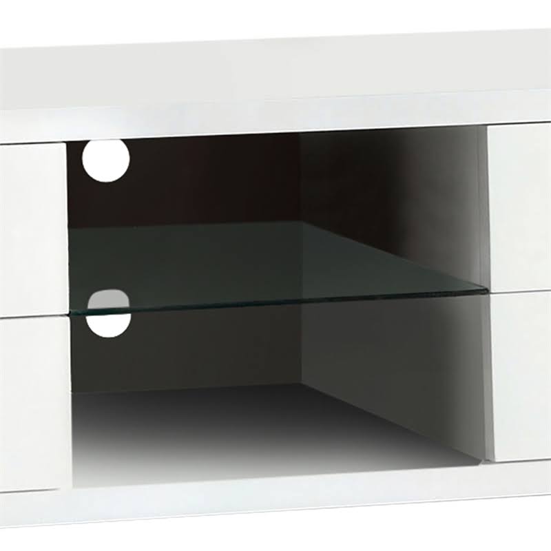 White TV Stand P255