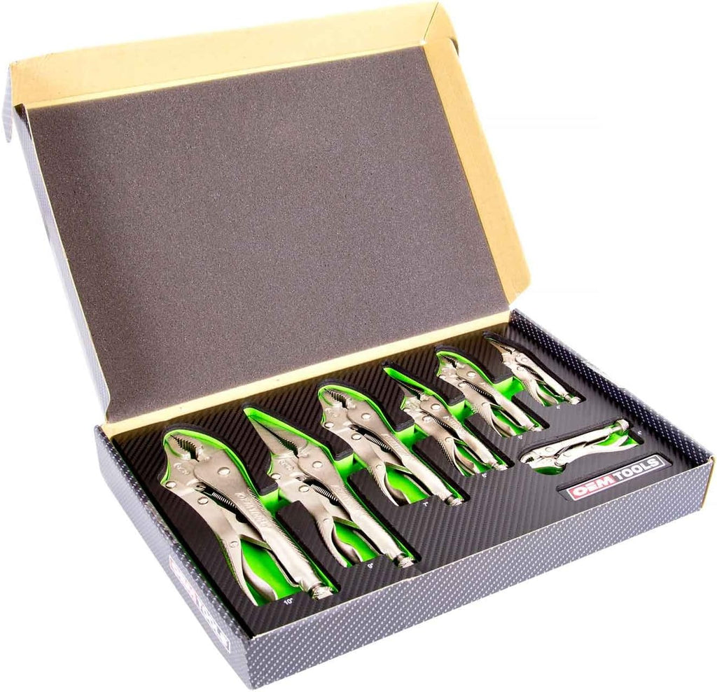 7 Piece Locking Pliers Set with EVA Tray Q71779