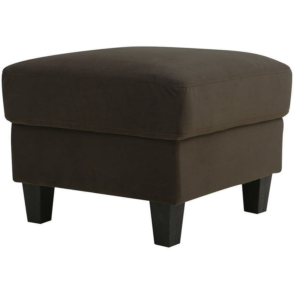 Brown Microfiber Ottoman O935