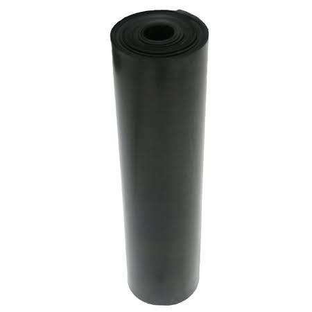 Black Nitrile Sheet 1/8 x 22 x 3 ft W x 18 ft L L61895