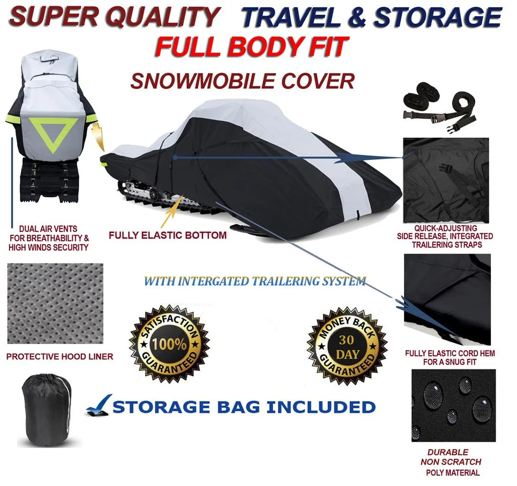 600 Denier Full Fit Snowmobile Travel and Storage Cover G754190