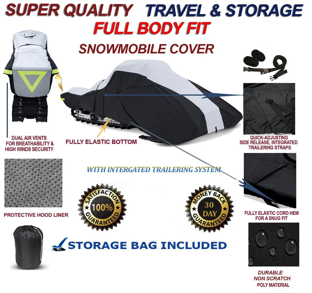 600 Denier Full Fit Snowmobile Travel and Storage Cover G754190