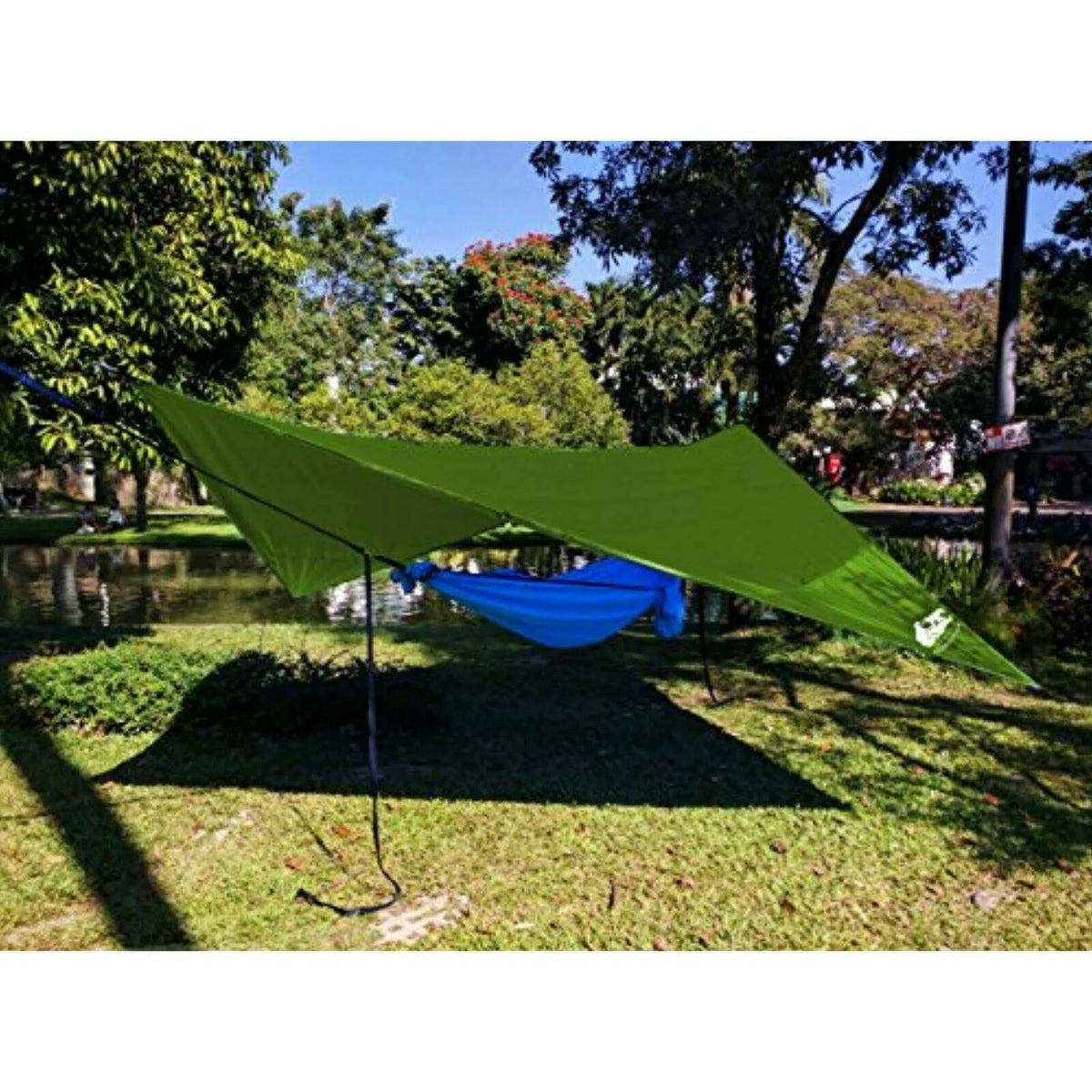 12 ft Waterproof Camping Tarp P535550