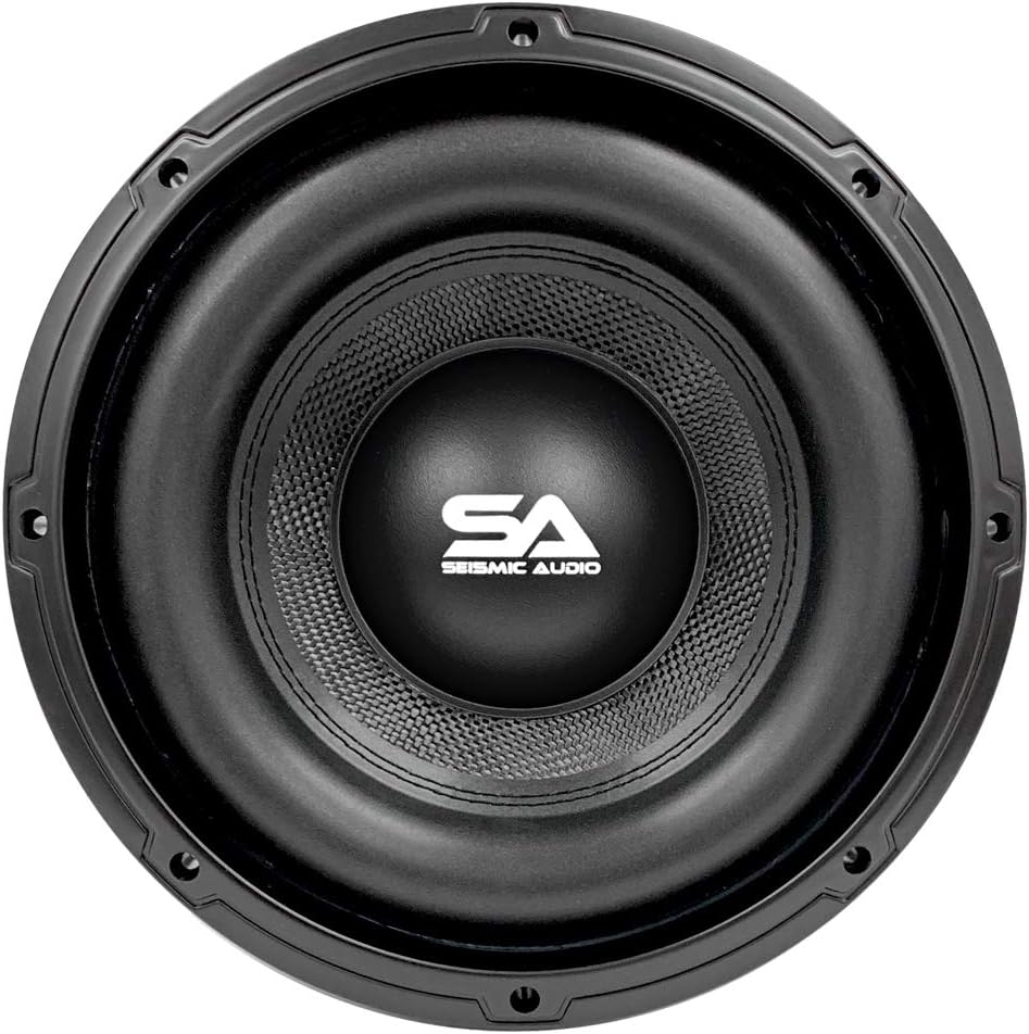 8 Inch 1000 Watt Max Power Dual 2 Ohm Car Audio Subwoofer L101