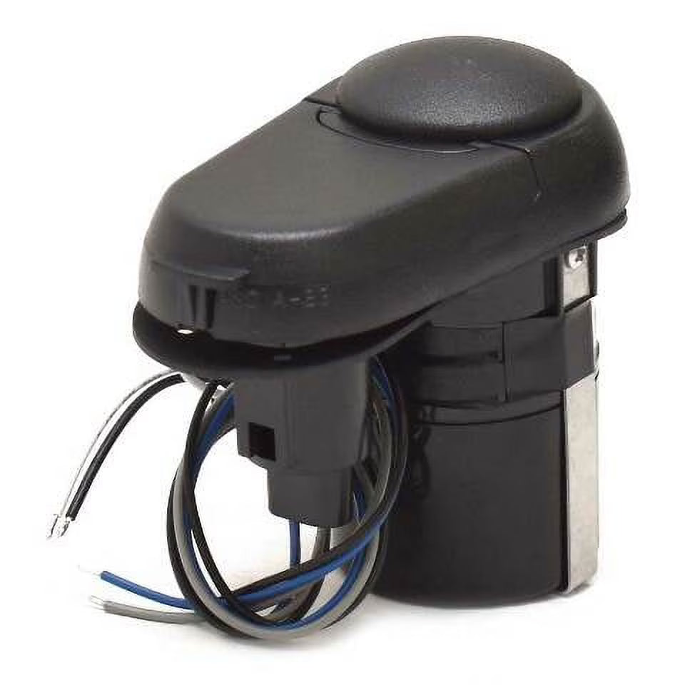 Black 3-Pin Boat Pole Light Base with Horn K13682
