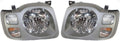 Headlight Assembly Pair with Bulbs O83951