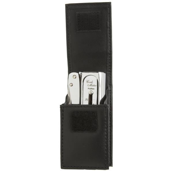 Compact Chrome-Plated Corkscrew with Pouch A9701