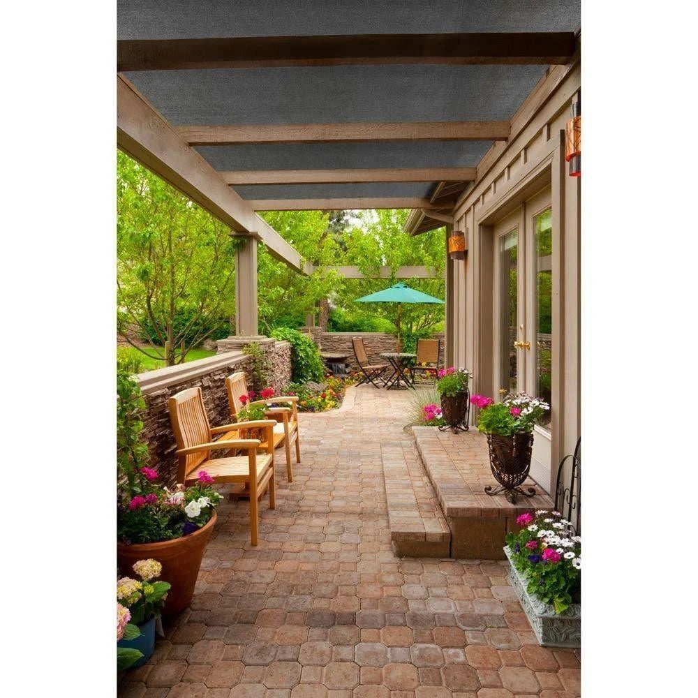 Saddle Tan Sun Screen Fabric Shade Canopy G6943