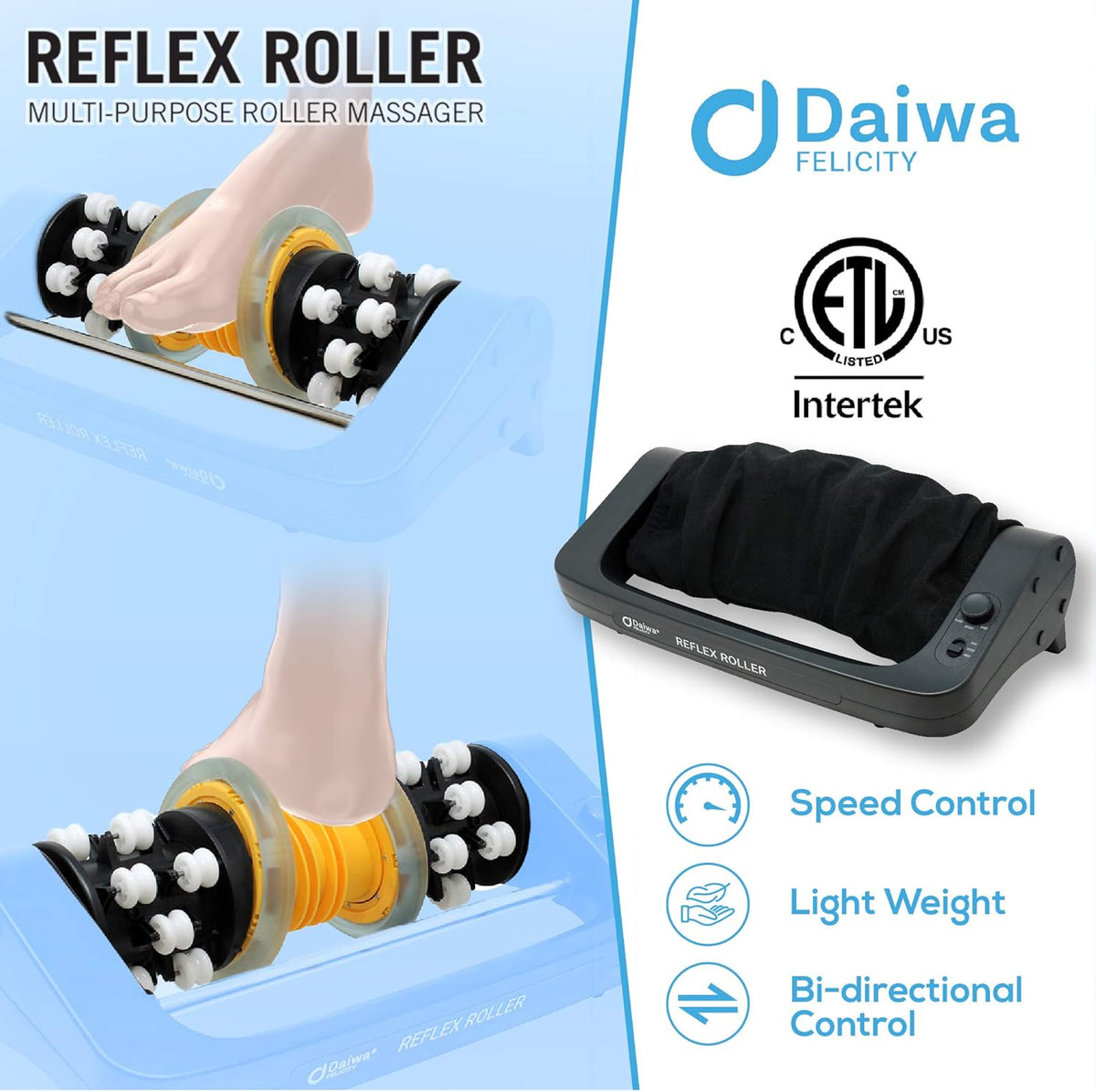 Electric Foot Massager Calf Roller T273033