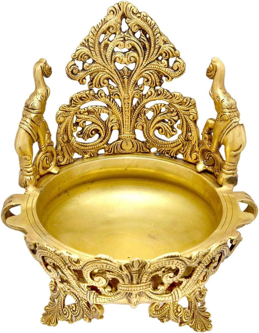 Brass Urli for Floral and Candle Decoration O584
