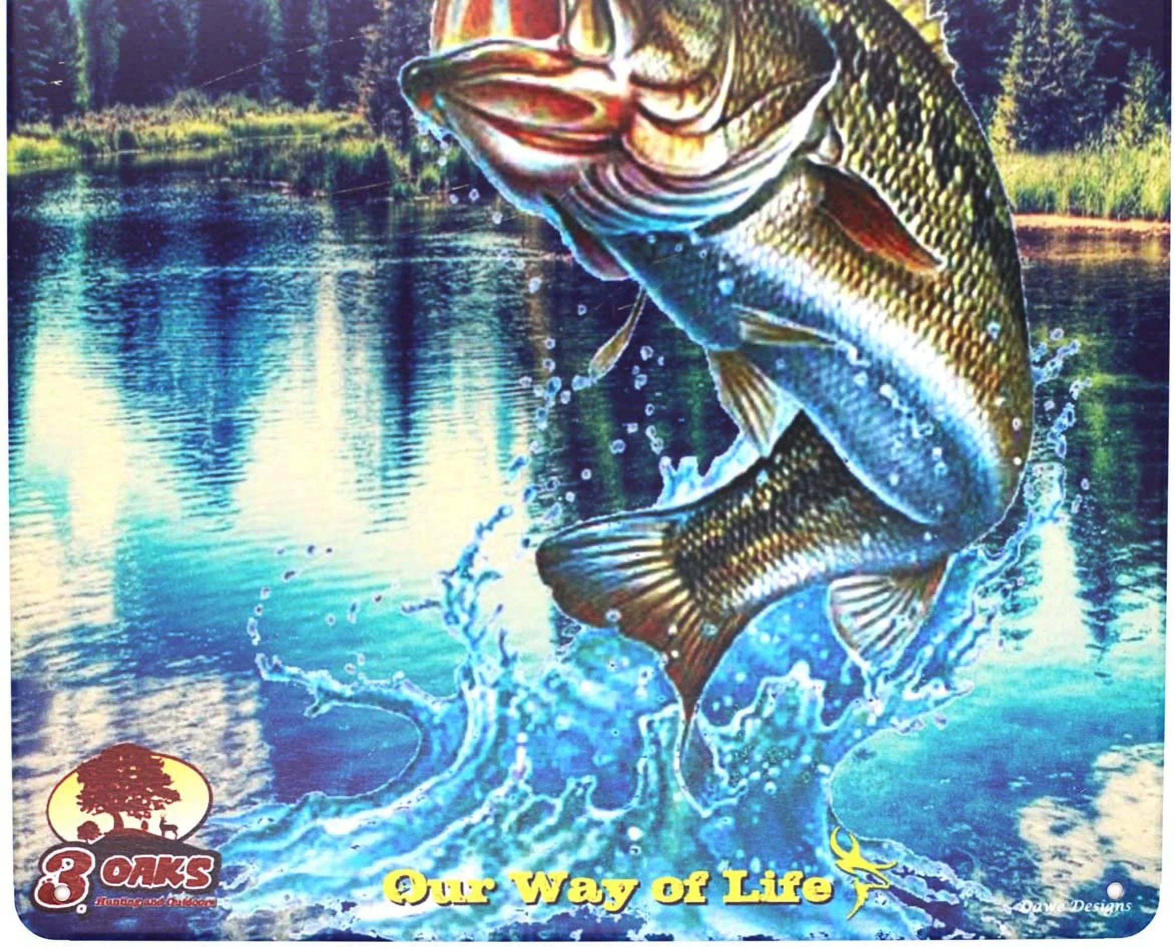 Blue Metal Tin Sign Wall Decor E715